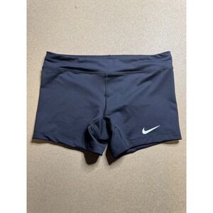 Nike Pro Women's Training Shorts Compression‎ Black Athletic Gym Workout